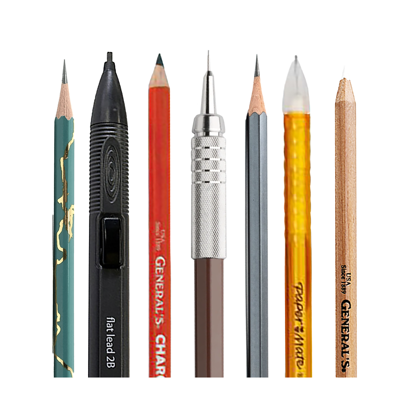 Drawing Pencils, Graphite & Lead